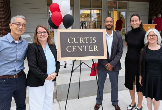 CBT Attends Middlesex School Curtis Center's Ribbon Cutting