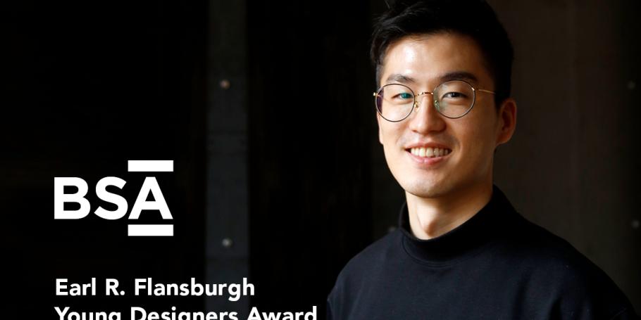 CBT's Sae Kim Wins BSA Earl R. Flansburgh Award for Young Designers