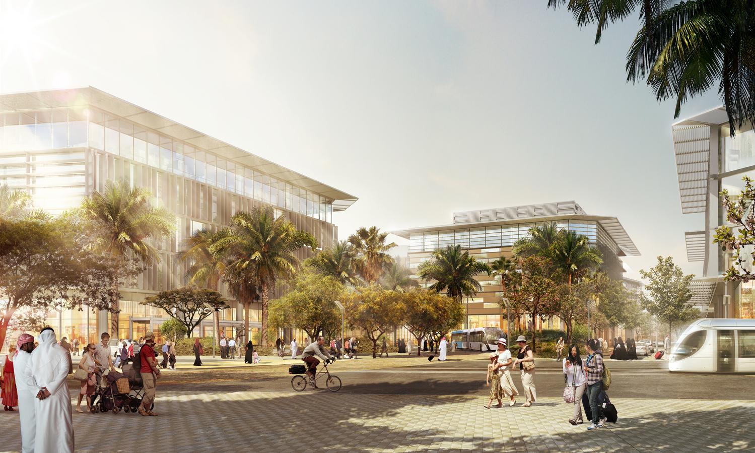 Render of Masdar City